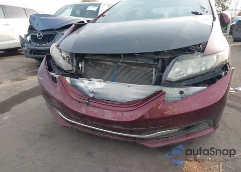 2013 Honda Civic Lx из США, поврежденный, VIN 2HGFB2F56DH564841